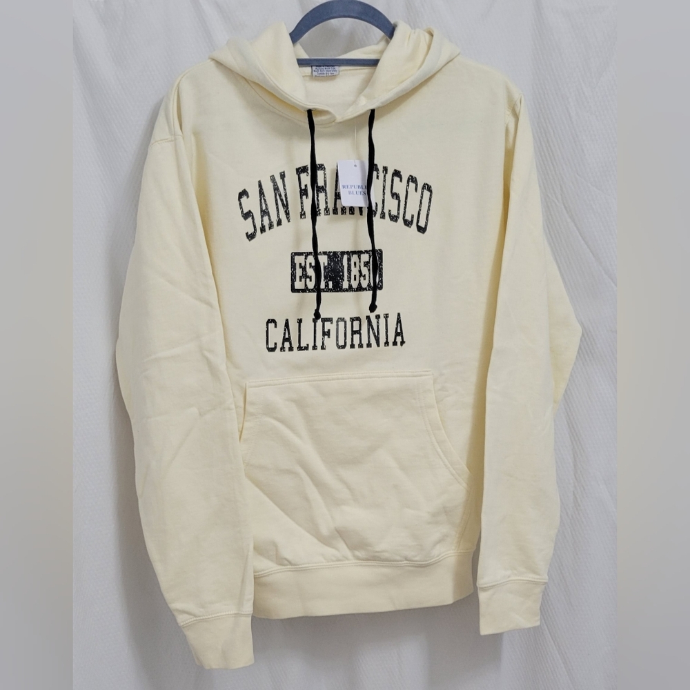 San Francisco California Cream Hoodie